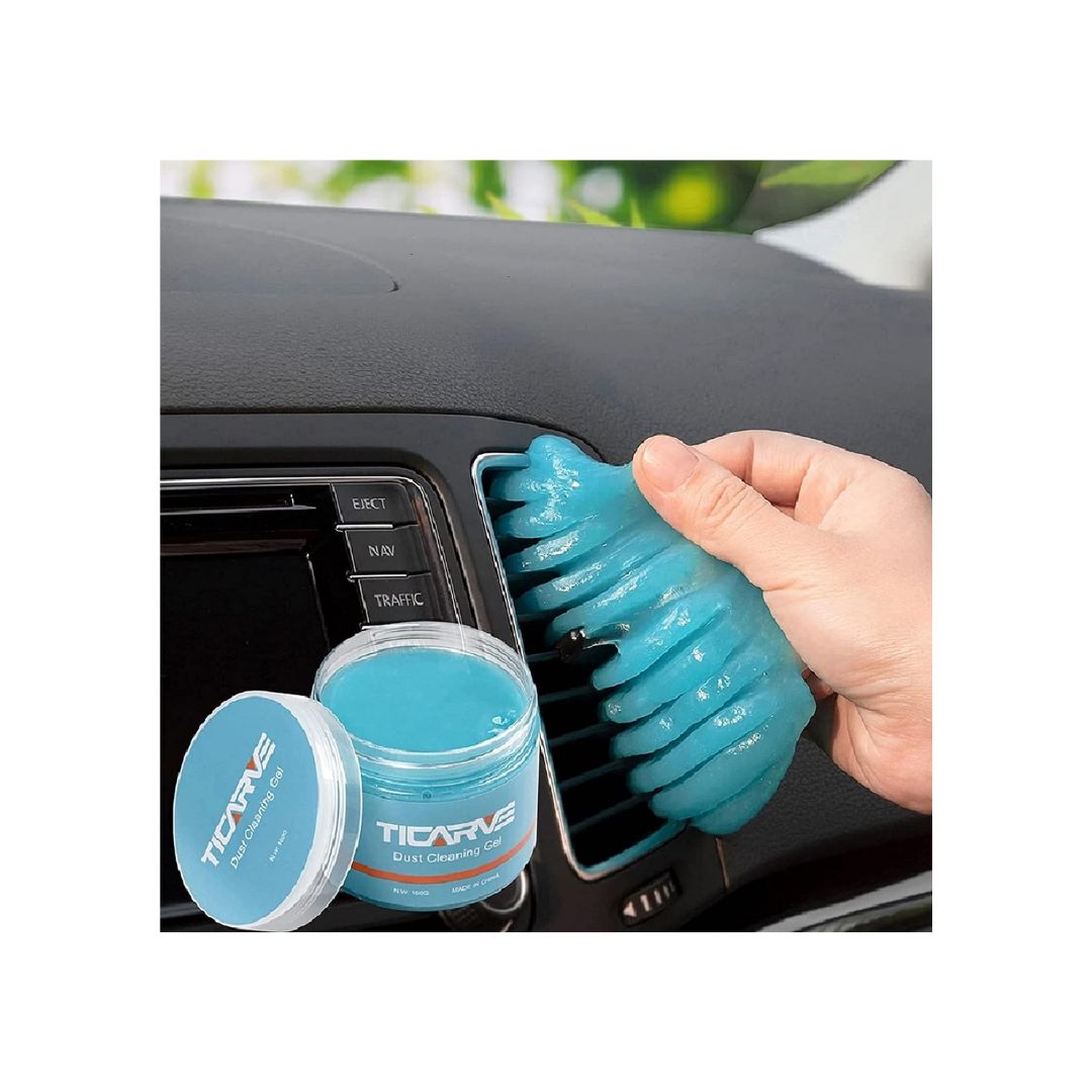 TICARVE Cleaning Gel for Car Detailing Putty Auto Cleaning Universal Dust Cleaner for Laptops, Printers, Cameras,Keyboard
