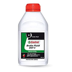 زيت فرامل كاسترول DOT 4 سعة 0.25 لتر