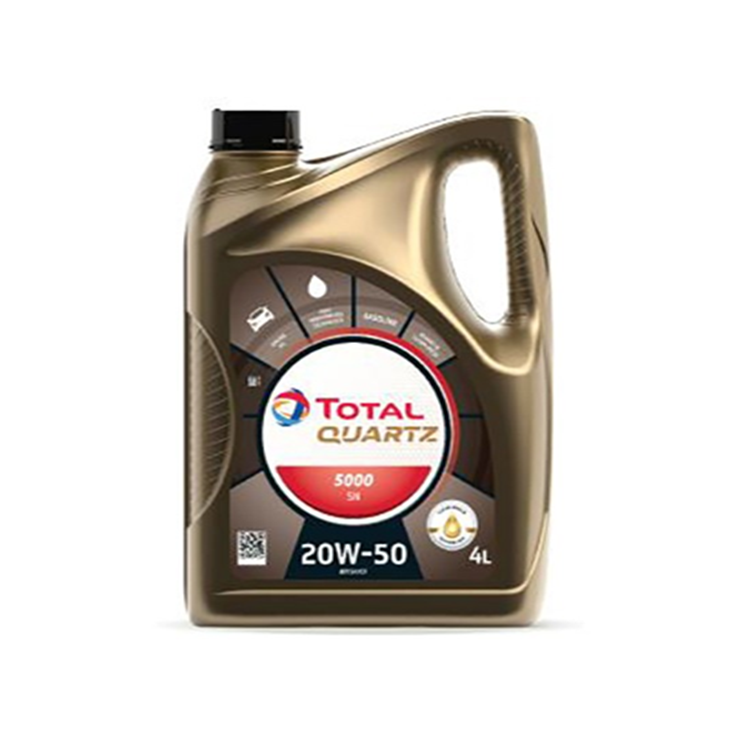 5000 20W50 API SN/CF  توتال كوارتز 4 لتر