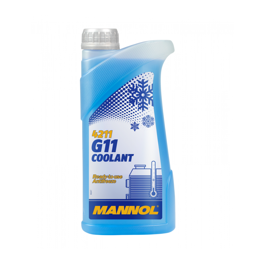 مياه رادياتير زرقاء G11 مانول 1 لتر